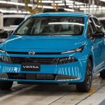 Novo Nissan Versa, que será vendido no Brasil, começa a ser produzido no México
