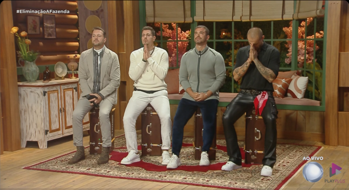 Albert, Sacha, Sidney e Yuri se enfrentaram na Roça