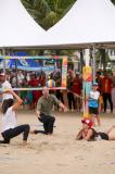 Príncipe William participou de atividades na Praia de Copacabana