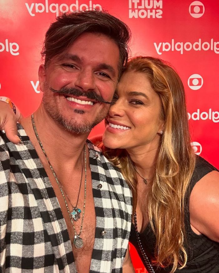 Priscila Fantin e Bruno Lopes (casal);