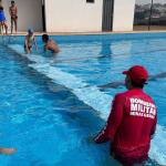 Bombeiros vão abrir novas turmas para aulas de natação