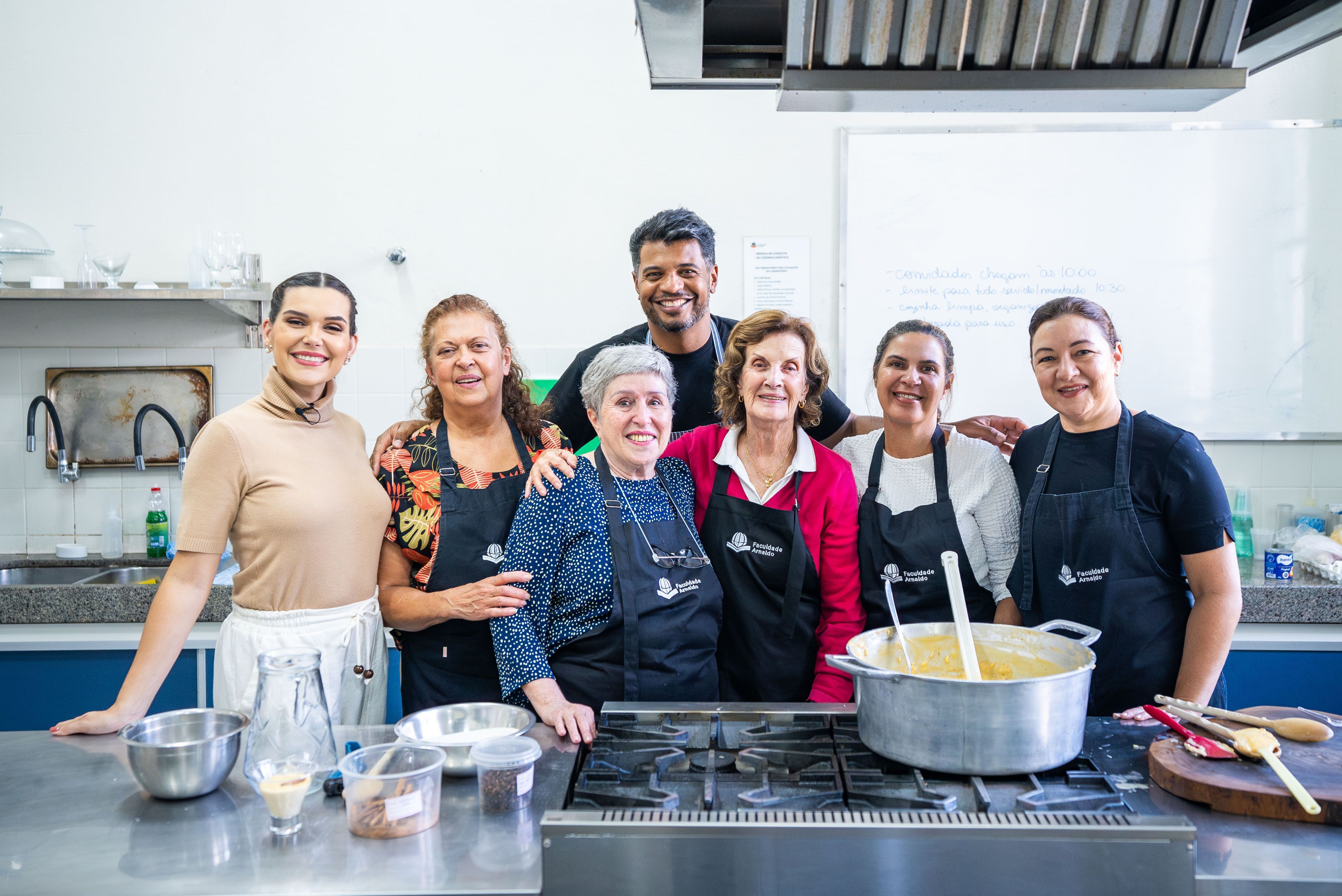 Arnaldo 50+: conheça o curso de gastronomia que prova que nunca é tarde para aprender