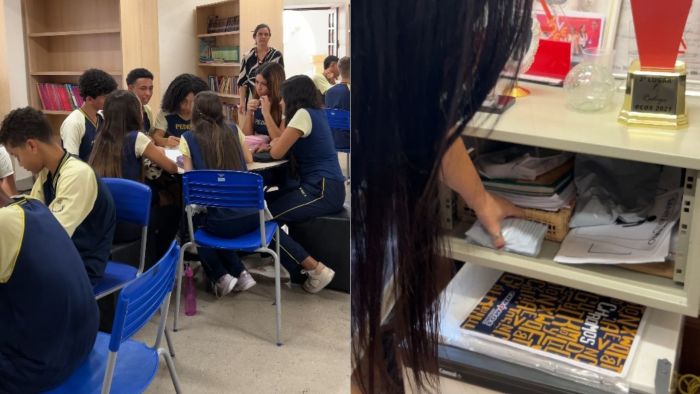 Na Escola Estadual Pedro II, a diretora 