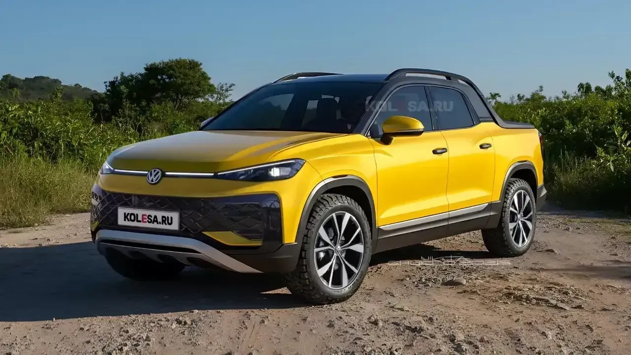 Volkswagen confirma a picape Tukan como o seu primeiro híbrido flex nacional