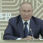 Putin defende solução de dois Estados para guerra na Faixa de Gaza