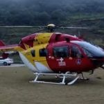Antes da queda, piloto do helicóptero dos bombeiros fez pouso no trevo de Ouro Preto