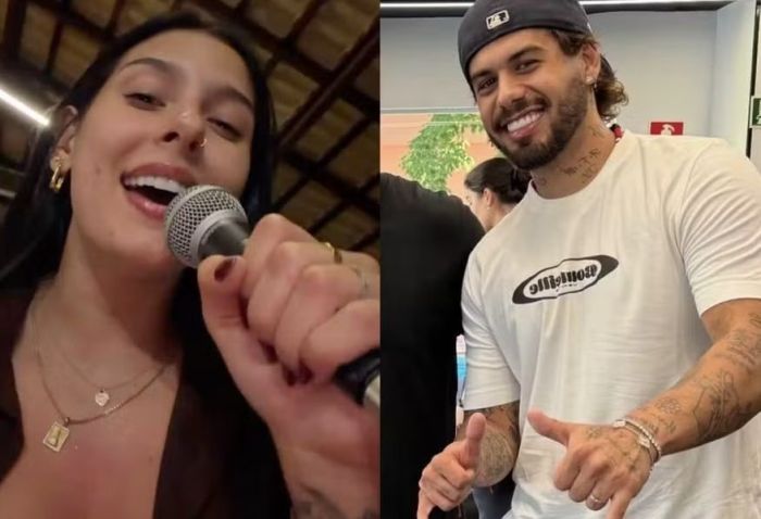 Ana Castela e Zé Felipe aparecem com alianças