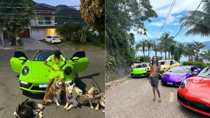 Além do pai, ele também tatuou o rosto do traficante Elias Maluco, condenado pela morte do jornalista Tim Lopes. Além do pai, ele também tatuou o rosto do traficante Elias Maluco, condenado pela morte do jornalista Tim Lopes.