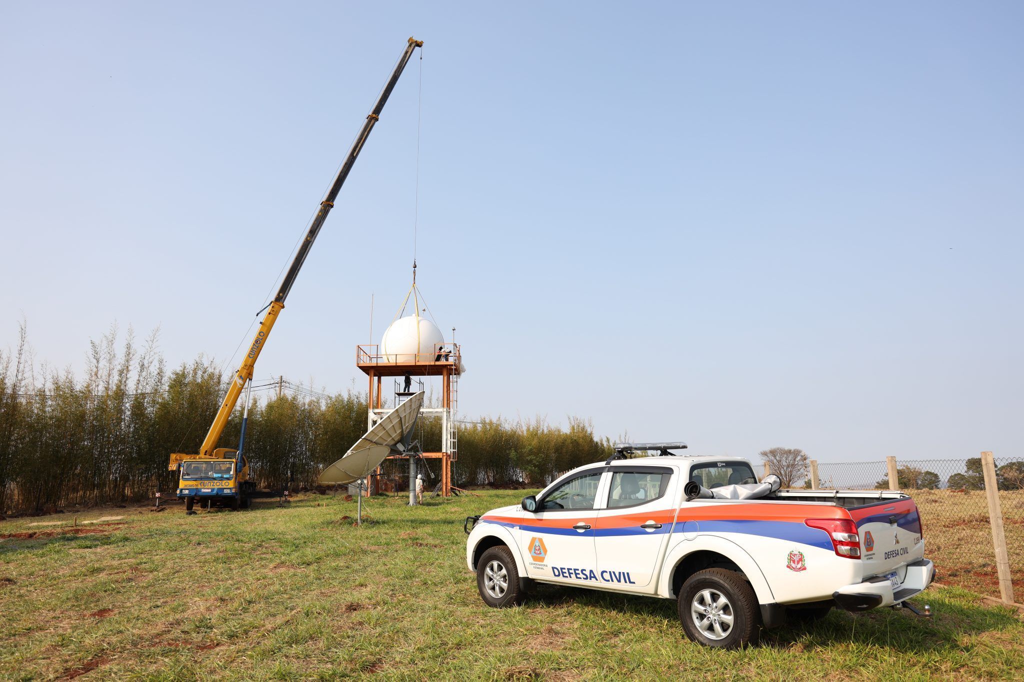 Novo radar meteorológico instalado em Campinas pode detectar eventos climáticos a 100 km