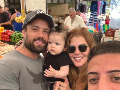 Rafael Cardoso publica fotos de caçula no Intagram