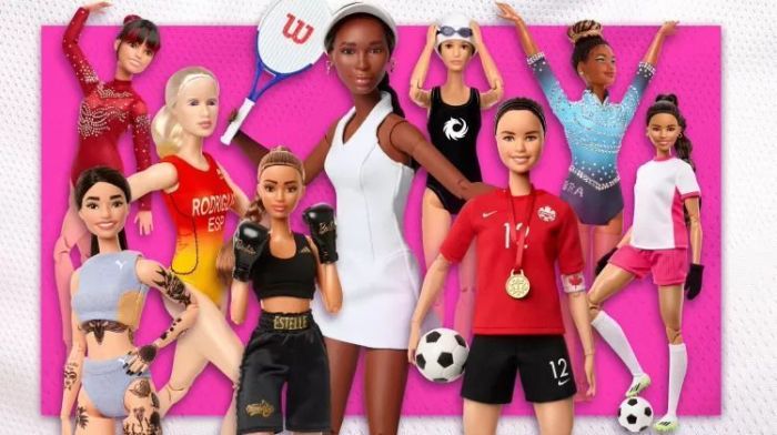 Atletas homenageadas em linha especial da Barbie