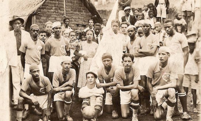 Registro de 1º de outubro de 1939 no campo Mangueira F.C. no Lamaçal Bairro Bom Pastor Acervo blog Maria do Resguardo 