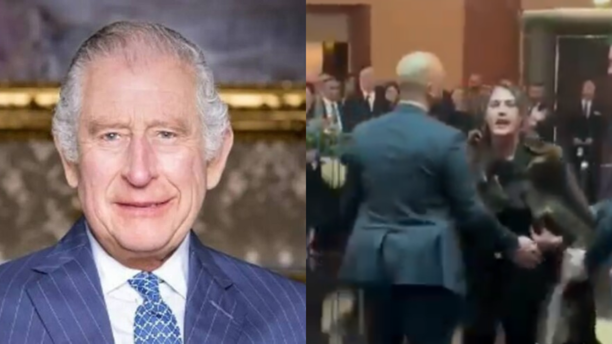 Aos gritos, senadora australiana enfrenta rei Charles III: 'devolvam nossas terras'