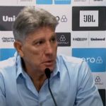 Renato garante permanência do Grêmio na Série A: ‘Comigo não vai cair’