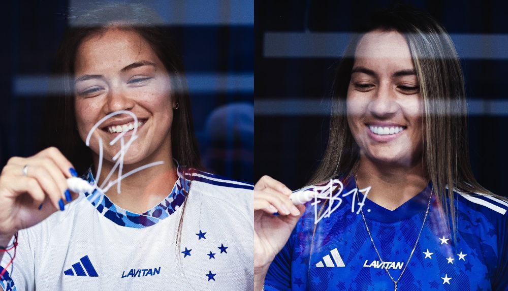 Futebol feminino: Cruzeiro renova contrato de dupla paraguaia