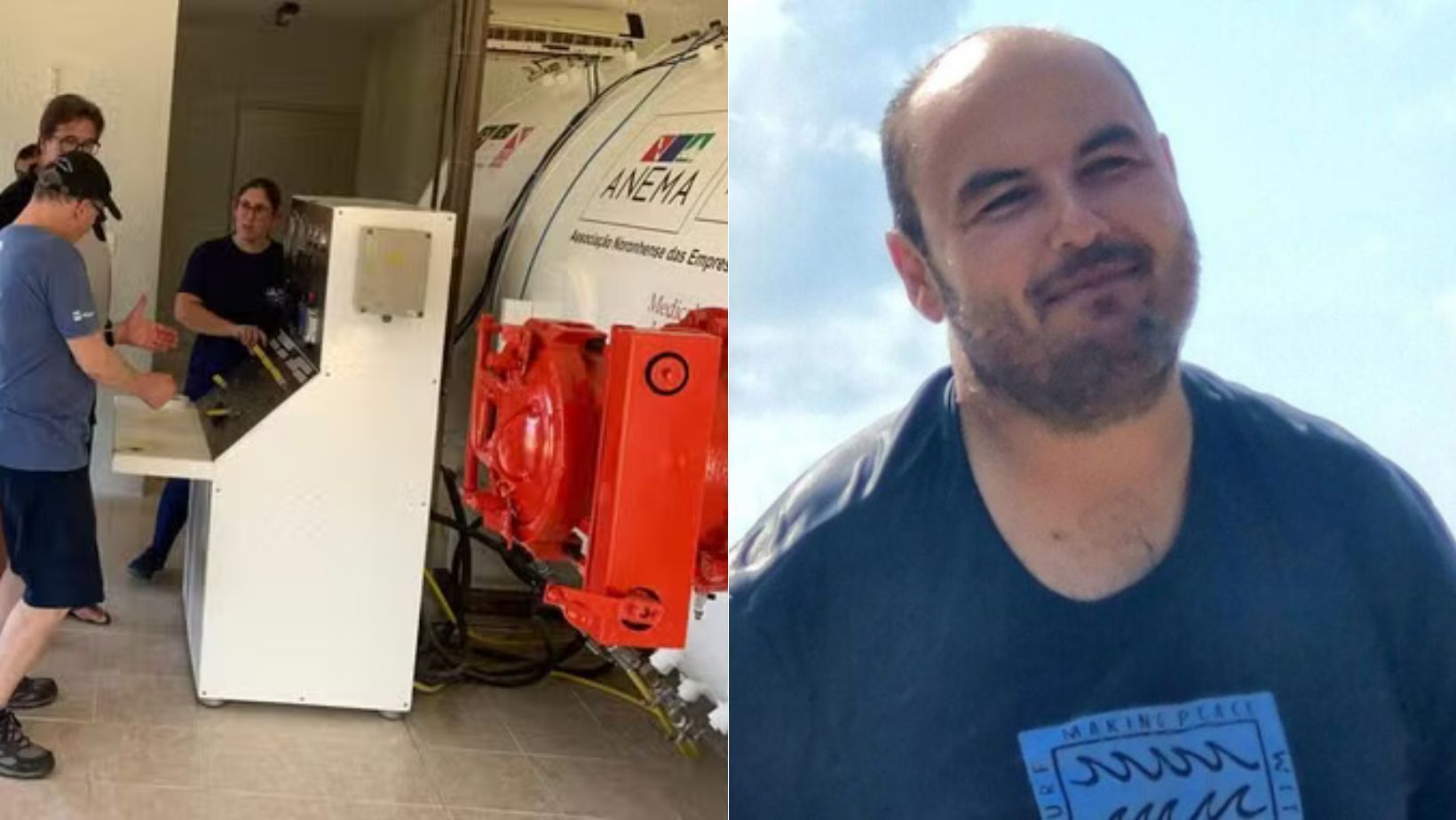 Mineiro que morreu após mergulho em Fernando de Noronha foi colocado em câmara hiperbárica
