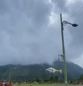 O perfil criado pela família de Juliana informou que os socorristas desceram 400 metros pela encosta, “mas estimam que a localização de Juliana ainda está a uns 650 metros de distância”.