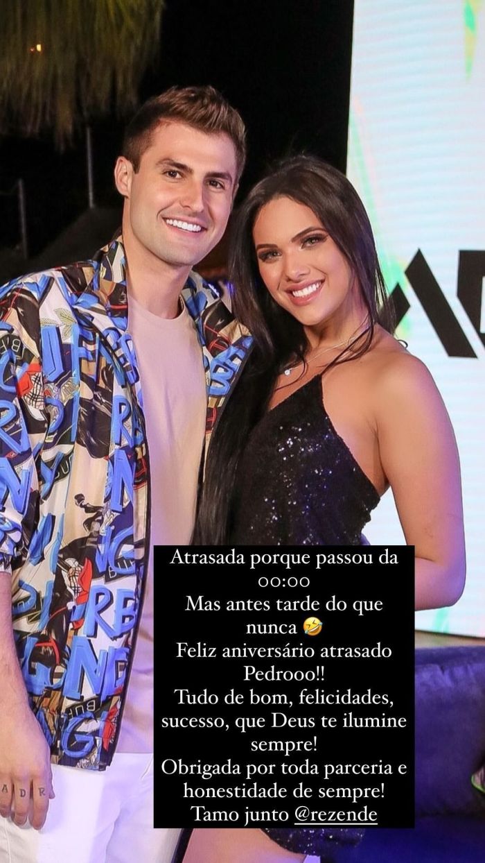 Emily parabenizou Rezende após falar sobre polêmica 