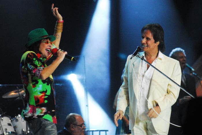 Roberto Carlos e Rita Lee