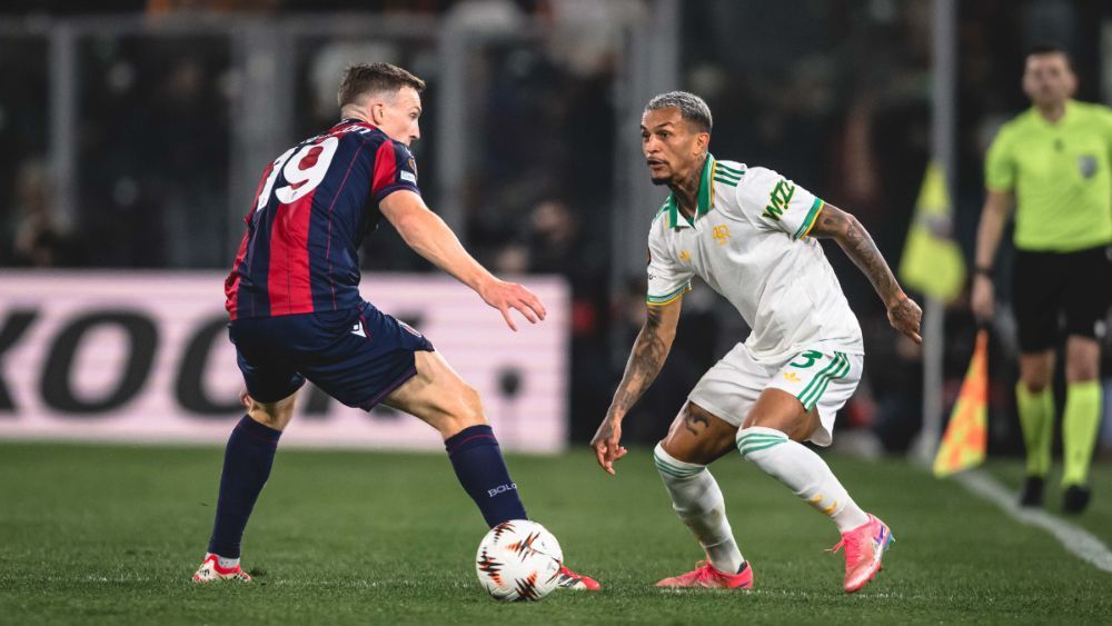 Em duelo italiano, Bologna e Roma ficam no empate pelas oitavas da Liga Europa