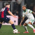 Em duelo italiano, Bologna e Roma ficam no empate pelas oitavas da Liga Europa