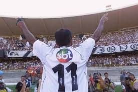 Romário na primeira passagem pelo Vasco da Gama