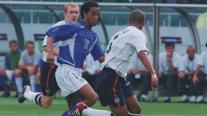 Ronaldinho foi decisivo nas quartas de final da Copa de 2022