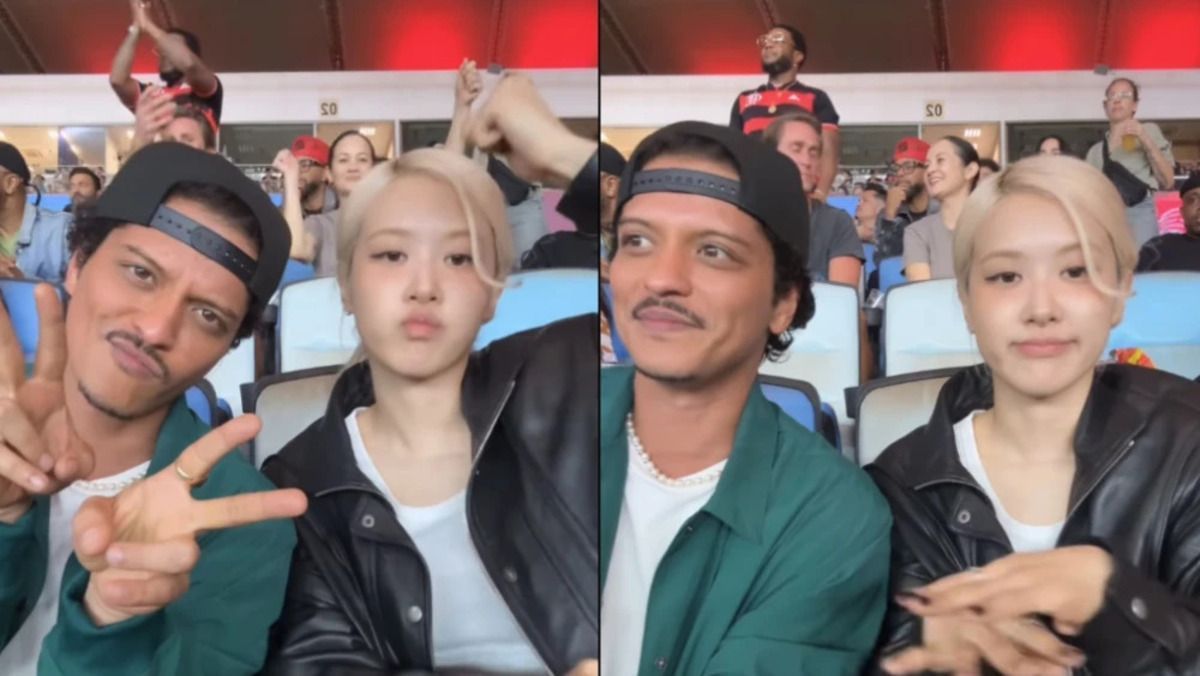 Bruno Mars, no Brasil para série de shows, lança feat com Rosé, do Blackpink; confira