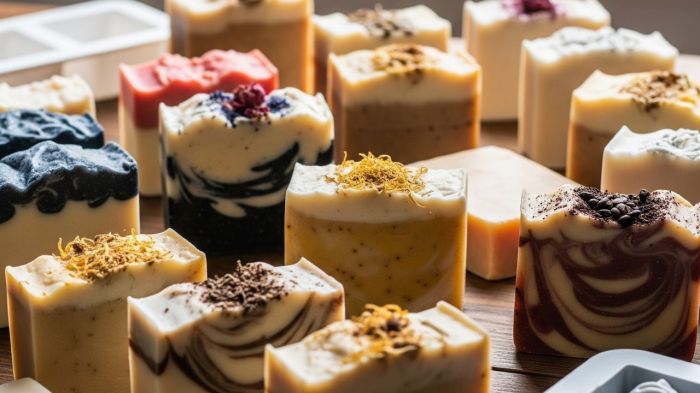 Sabão caseiro feito a partir de óleo de cozinha Sabão caseiro feito a partir de óleo de cozinha