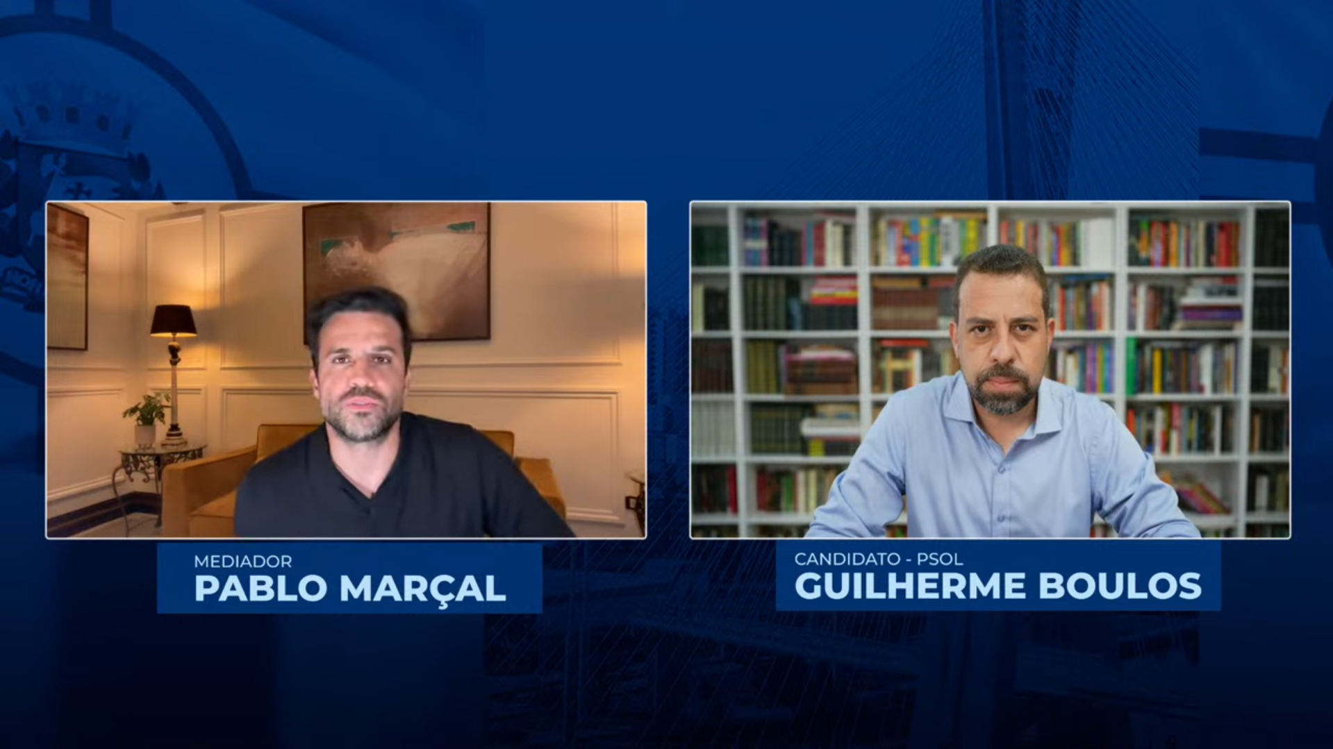 Em live com Boulos, Marçal aponta candidatura à Presidência em 2026