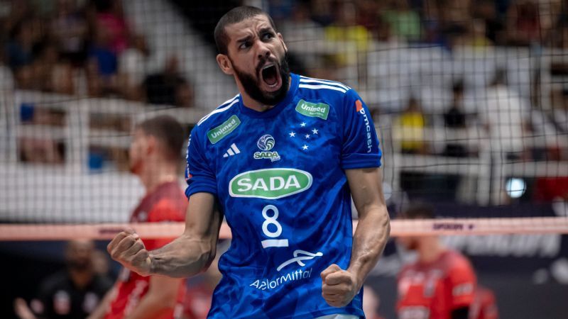 Vôlei: Sada Cruzeiro é eficiente, derrota Sesi Bauru e conquista hexa da Supercopa