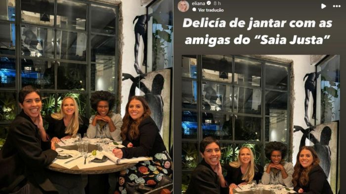 Eliana e elenco de Saia Justa posa juntos e revelam data para novo programa no GTN. Eliana e elenco de Saia Justa posa juntos e revelam data para novo programa no GTN.