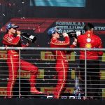 Fórmula 1: Leclerc comemora dobradinha da Ferrari em Austin e faz projeção para título