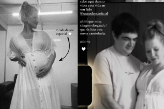 Casal anunciou novidade nas redes sociais Casal anunciou novidade nas redes sociais