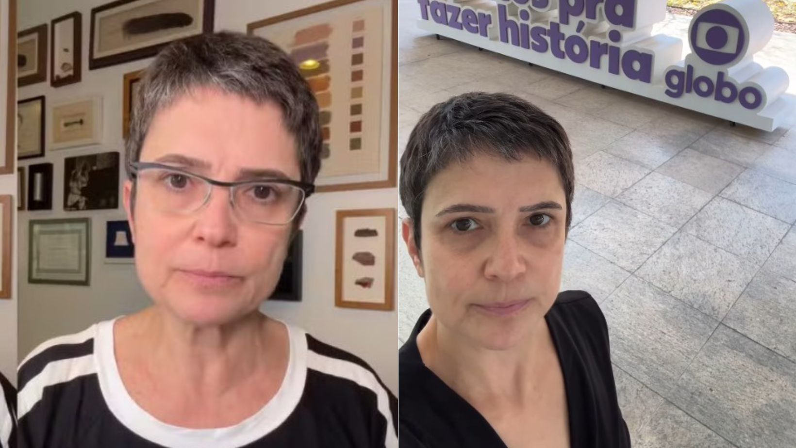 Jornalista da TV Globo, Sandra Annenberg é vítima de golpe: “estelionato é crime”, diz ela