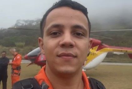 Sargento dos bombeiros fez vídeo antes de helicóptero cair em Ouro Preto; assista