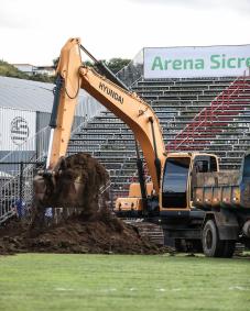 Veja fotos da reforma da Arena Sicredi, casa do Athletic