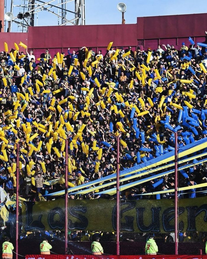 Torcida do Rosário Central 'invadiu' o Ciudad de Lanús