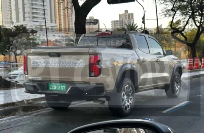 Flagra Chevrolet Colorado