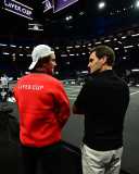 João Fonseca e Roger Federer se encontram pela primeira vez