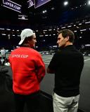 João Fonseca e Roger Federer se encontram pela primeira vez