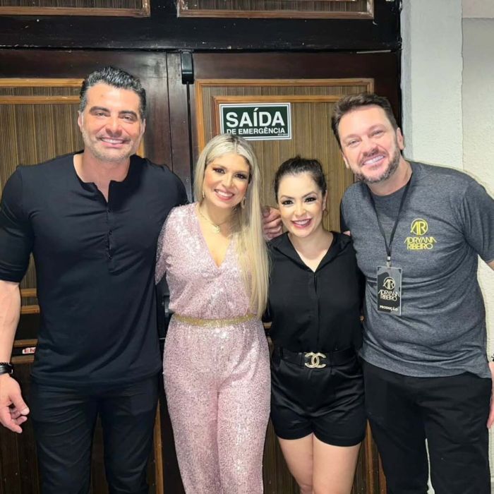 JP Mantovani, Adryana Ribeiro, Li Martins e Albert Bressan 