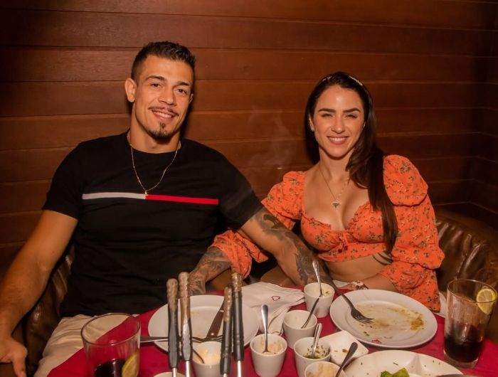Marco Túlio e Norma Dumont, lutadores mineiros do UFC e namorados