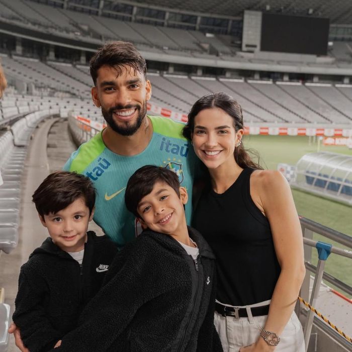 Foto que Lucas Paquetá publicou nas redes sociais Foto que Lucas Paquetá publicou nas redes sociais