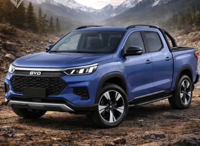 Projeção da picape média da BYD