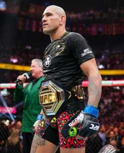 Alex Poatan, lutador brasileiro e dupl-campeão do UFC