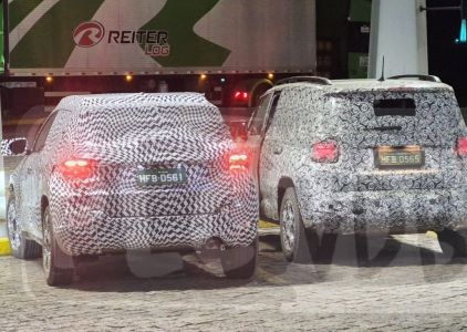 Flagra Jeep Avenger e Renegade 2027
