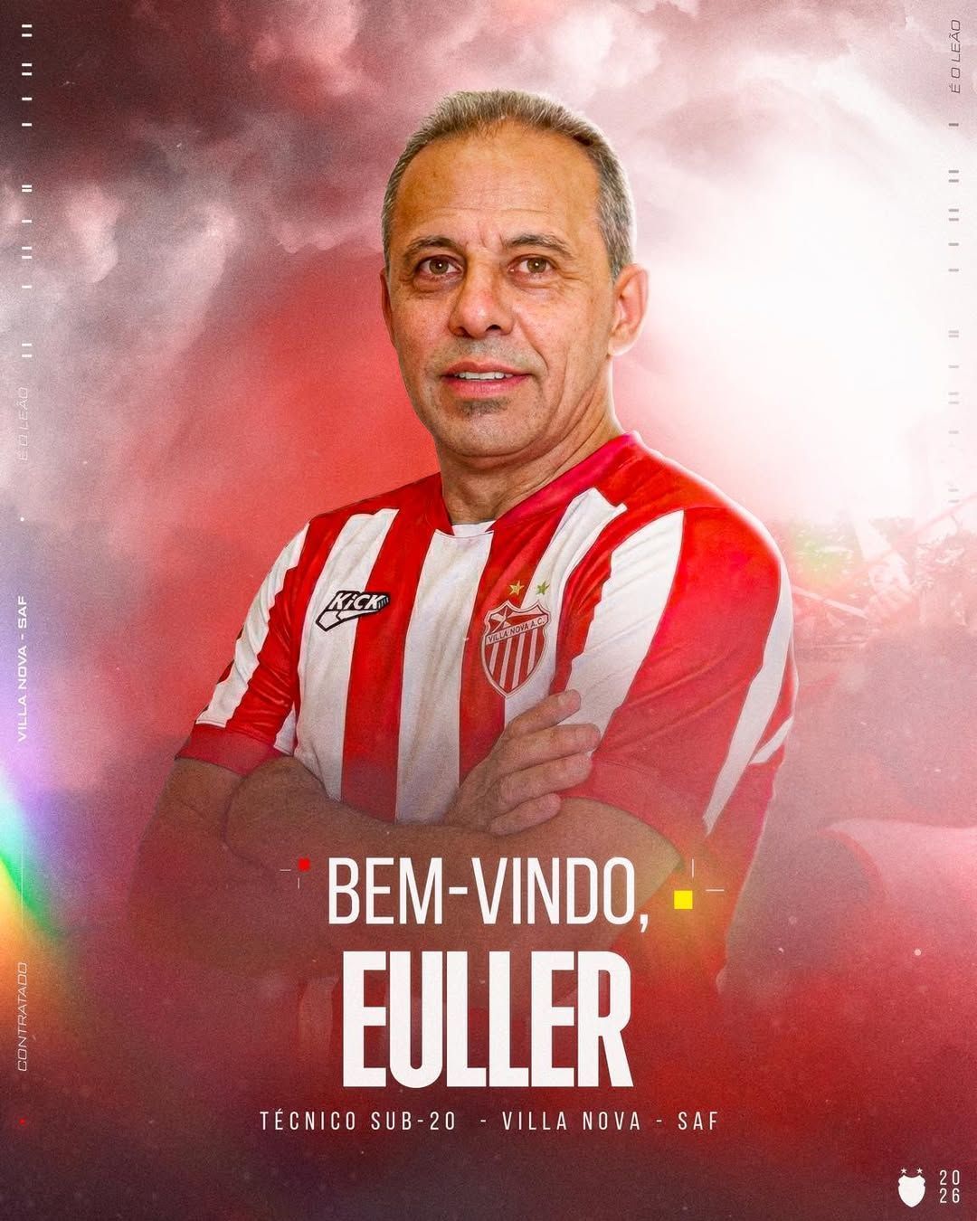Campeão por Palmeiras e Vasco é contratado como técnico da base de clube mineiro