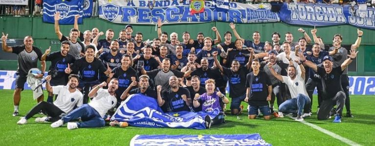 Barra conquistou o título do Campeonato Catarinense na Arena Condá