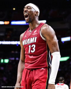 Bam Adebayo, jogador do Miami Heat que fez história na NBA